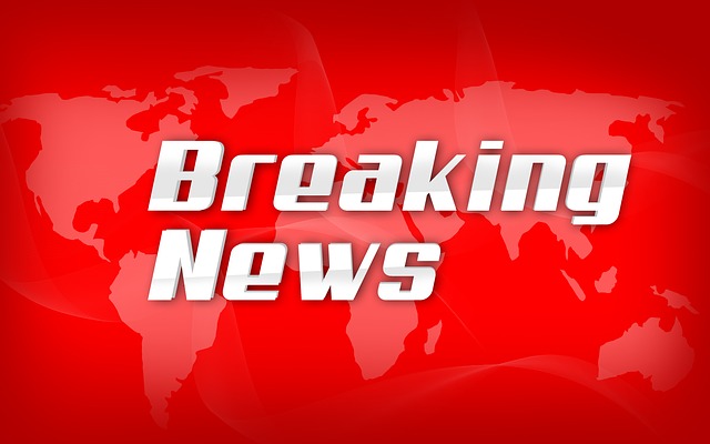 Breaking News Graphic Red Background
