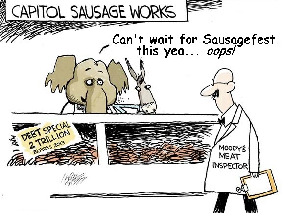 Sausagefest Cartoon
