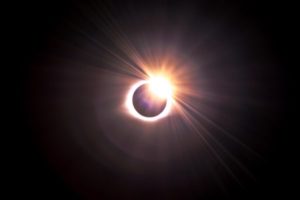 Solar eclipse image